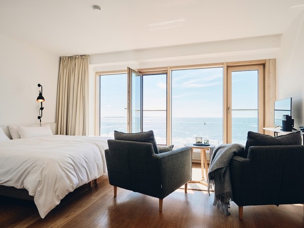 Doppelzimmer Panoramaetage zur Seeseite (im Rodehuus)