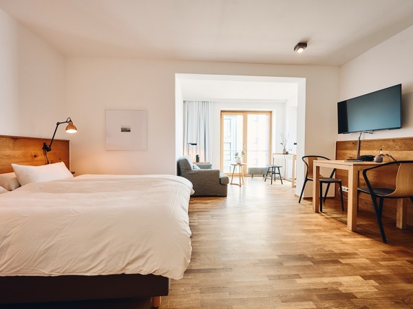 Ein-Raum-Apartment zur Inselseite (im Rodehuus)